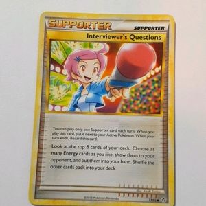 Supporter pokemon card